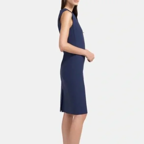 THEORY Wool Sleeveless Dress Size 12 - Picture 2 of 5